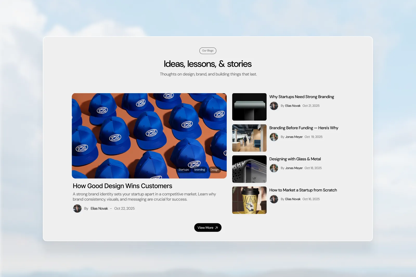 Concept Studio blog archive